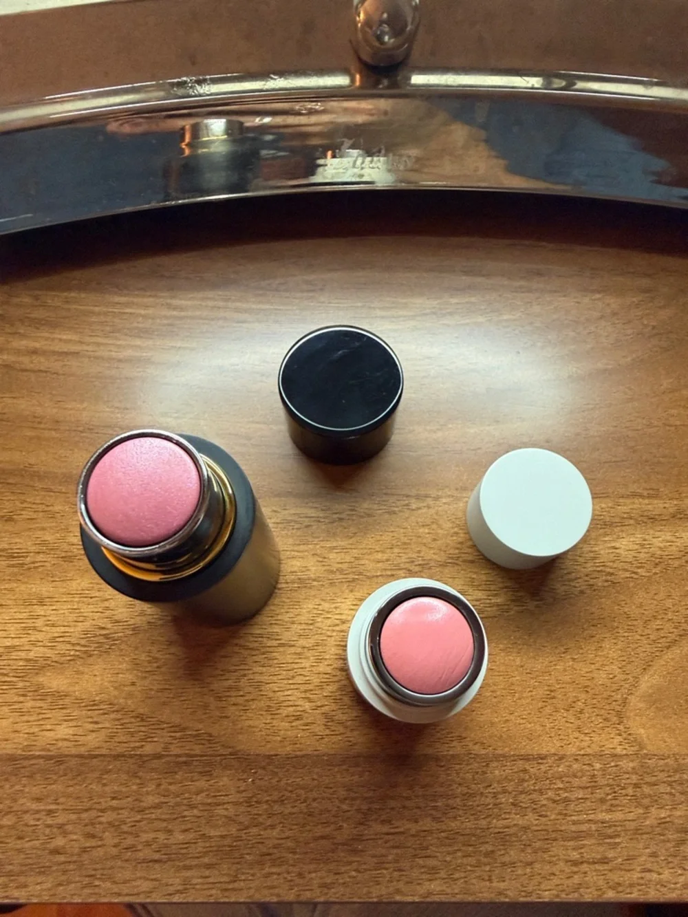 Westman Atelier Lit Up Glassy Highlighter Stick & Baby Cheeks Blush Stick -Petal